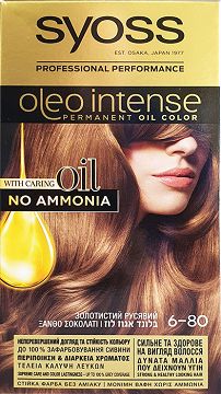 Syoss Oleo Intense No Ammonia Ξανθό Σοκολατί 6.80 115ml