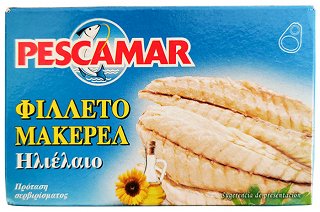 Pescamar Φιλέτο Μακερελ Σκουμπρί Σε Ηλιέλαιο 115g