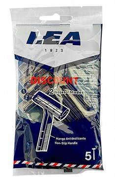 Lea 1823 Discount Razors 5Pcs