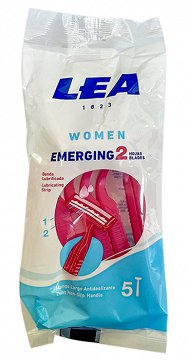 Lea 1823 Women Emerging Razors 5Pcs