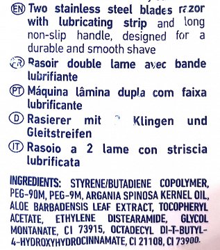 Lea 1823 Women Emerging Razors 5Pcs