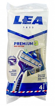 Lea 1823 Premium 3 Ξυραφάκια 4Τεμ
