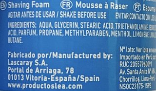 Lea 1823 Shaving Foam For Sensitive Skin 35ml