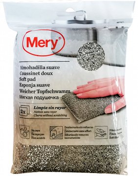 Mery Σφουγγάρι Που Δεν Χαράζει Για Σκεύη Κουζίνας 2Τεμ