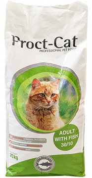 Proct Cat Dry Food With Fish 20kg