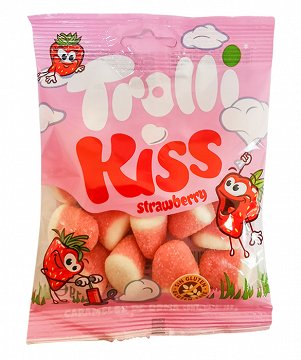Trolli Kiss Strawberry 100g