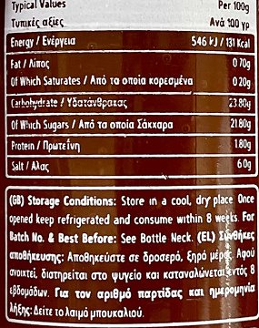 The Holy Sauce Garlic Sriracha Chilli Sauce 255ml