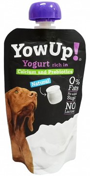 Yow Up Yogurt Rich In Calcium & Prebiotics Natural 115g