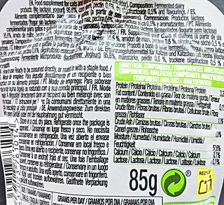 Yow Up Yogurt Rich In Calcium & Prebiotics Natural 85g