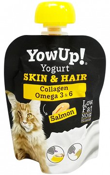 Yow Up Yogurt Skin & Hair Collagen Omega 3 & 6 Salmon 85g