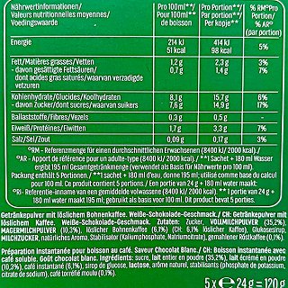 Starbucks White Mocha 5x24g