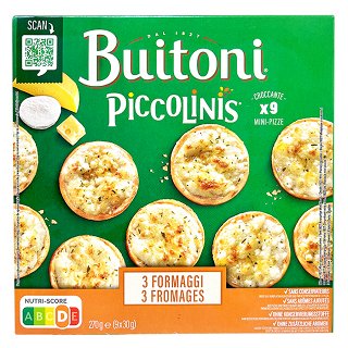 Buitoni Piccolinis 3 Formaggi 9x30g