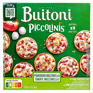 Buitoni Piccolinis Pomodoro Mozzarella 9x30g