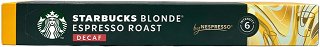 Starbucks Decaf Blonde Espresso Roast Capsules 10Pcs