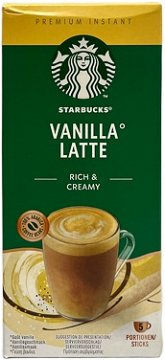 Starbucks Vanilla Latte 5x21,5g