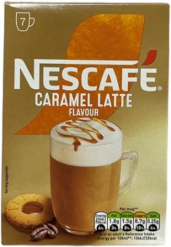 Nescafe Gold Caramel Latte 7X17g