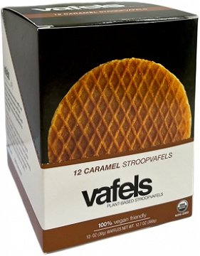 Vafels Caramel Plant-Based Stroopvafels 12x30g