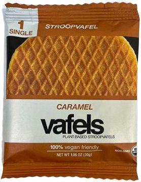 Vafels Caramel Plant-Based Stroopvafels 30g 1τεμ
