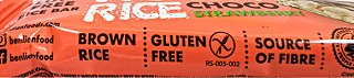 Rocky Rice Choco Strawberry Rice Bars Gluten Free 18g