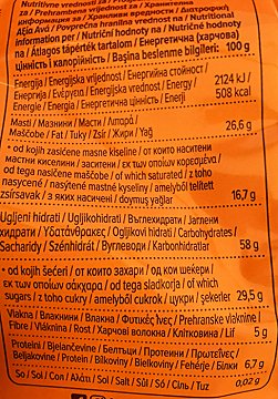 Rocky Rolls Choco Orange Rice Rolls Gluten Free 70g