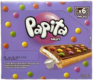 Papita Milky Crispy Biscuits 6Τεμ 120g
