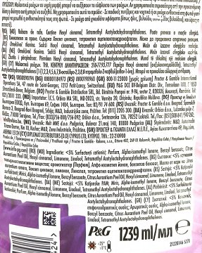 Lenor Haute Couture La Desirable Συμπυκνωμένο Μαλακτικό 59 Πλύσεις 1239 ml