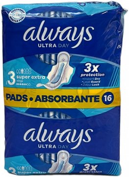 Always Ultra Day Super Extra Με Φτερά 16Τεμ