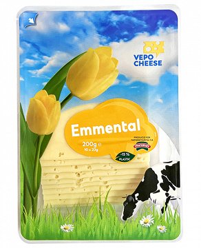 Vepo Emmental 10Slices 200g