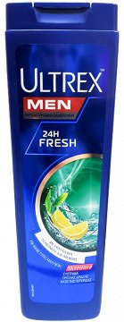 Ultrex Men 24h Fresh Σαμπουάν Αντιπιτυριδικό 360ml