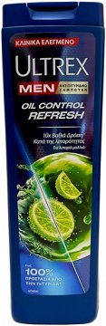 Ultrex Men Oil Control Refresh Antidandruff Shampoo 360ml