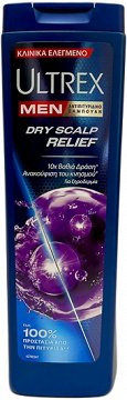 Ultrex Men Dry Scalp Relief Antidandruff Shampoo 360ml