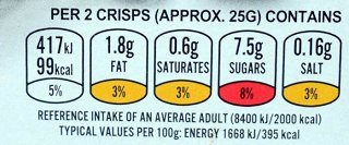 Sunbest Pastry Crisps Mixed Berries 4x2Τεμ