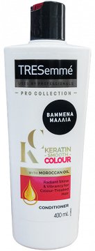 Tresemme Conditioner Keratin Smooth Colour Moroccan Oil 400ml