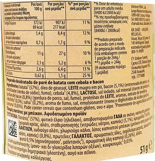 Knorr Potato Snack Pot Bacon & Onion 51g