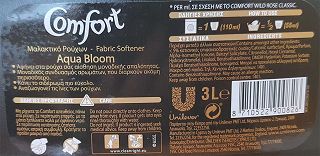 Comfort Aqua Bloom Μαλακτικό Ρούχων 3L