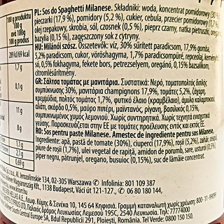 Knorr Σάλτσα Milanese 400g