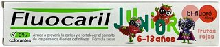 Fluocaril Bi Fluore 145mg Junior 6-13 Years Red Fruits Flavour 75ml