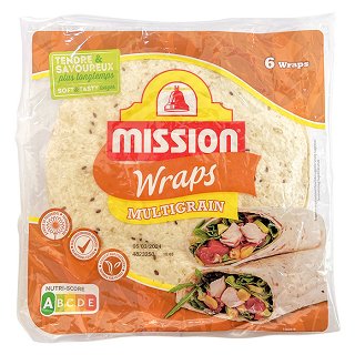 Mission Wraps Multigrain Τορτίγιες Μεγάλες 6Τεμ