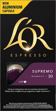 Lor Espresso Supremo Capsules 10Pcs