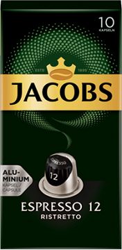 Jacobs Espresso Ristretto 12 Capsules 10Pcs
