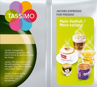Tassimo Jacobs Espresso For Freddo 16Pcs
