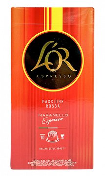 Lor Espresso Passione Rossa Maranello Espresso Καψούλες 10Τεμ