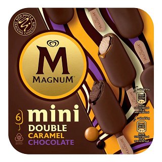 Magnum Mini Double Caramel Chocolate 6Τεμ 360ml