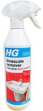 Hg Ισχυρό Καθαριστικό Αλάτων Σπρέι Αφρού 500ml