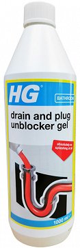 Hg Drain And Plug Unblocker Gel 1000ml
