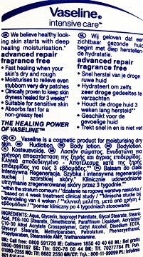 Vaseline Advanced Repair Body Lotion 200ml
