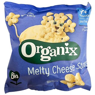 Organix Organic Melty Cheese Stars 20g