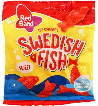 Red Band Original Swedish Fish 100g