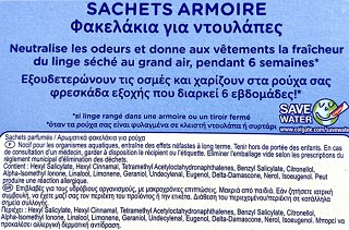 Soupline Φακελάκια Για Ντουλάπες Φρεσκάδα Εξοχής 3Τεμ
