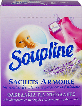 Soupline Lavender Perfumed Sachets 3Pcs
